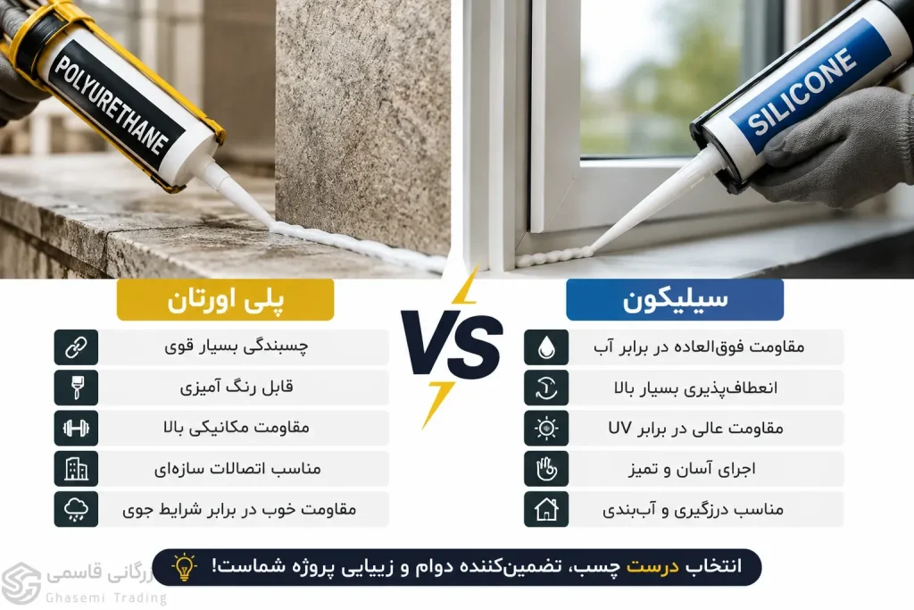 پلی اورتان یا سیلیکون