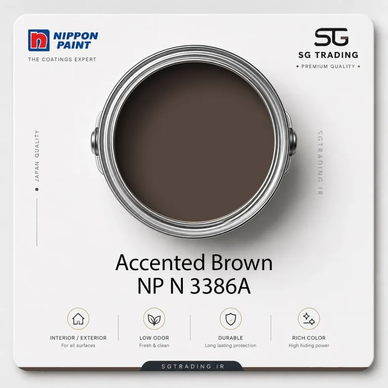 Nippon Paint Accented Brown NP N 3386A